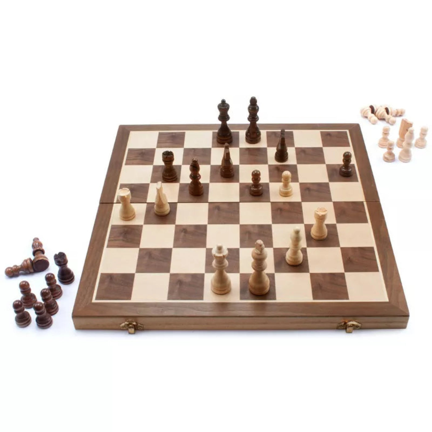 Échiquier en bois