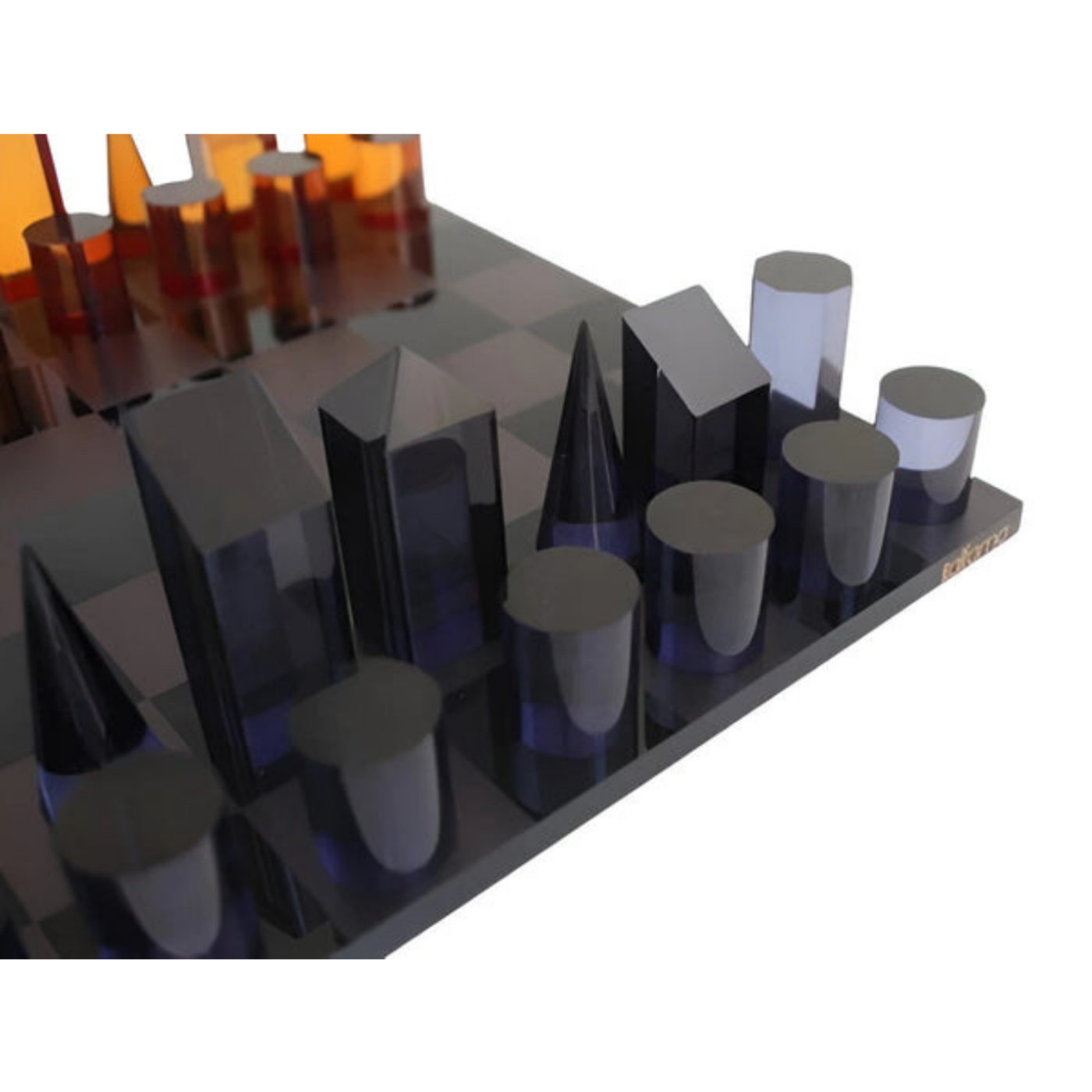 Échiquier en cristal